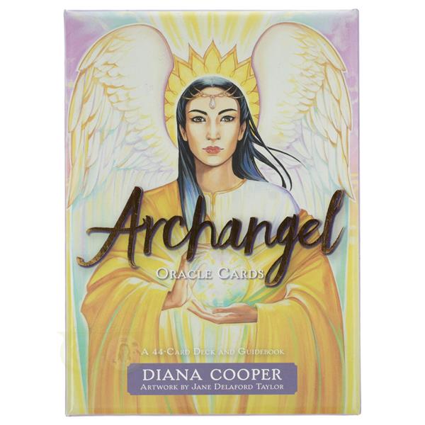 Grote foto archangel oracle cards diana cooper engelstalig boeken overige boeken