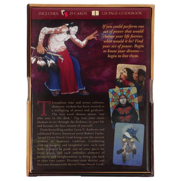 Grote foto sacred vision oracle cards lynn v. andrews engelstalig boeken overige boeken