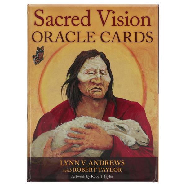 Grote foto sacred vision oracle cards lynn v. andrews engelstalig boeken overige boeken
