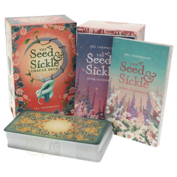Grote foto the seed sickle oracle deck fez inkwright engelse versie boeken overige boeken