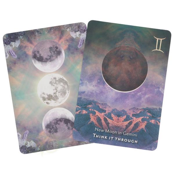 Grote foto moonology manifestation oracle cards yasmin boland boeken overige boeken