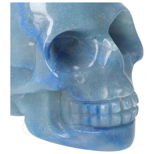 Grote foto blauwe kwarts schedel nr 8 90 gram verzamelen overige verzamelingen
