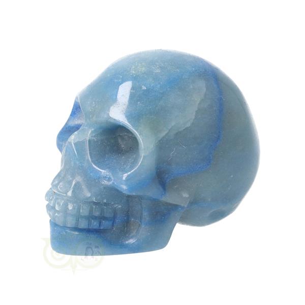 Grote foto blauwe kwarts schedel nr 8 90 gram verzamelen overige verzamelingen