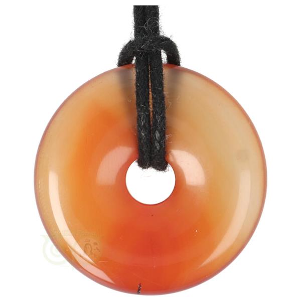 Grote foto carneool donut hanger nr 7 4 cm verzamelen overige verzamelingen