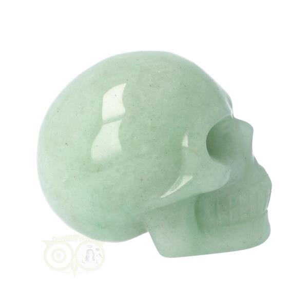 Grote foto groene aventurijn schedel nr 6 112 gram verzamelen overige verzamelingen