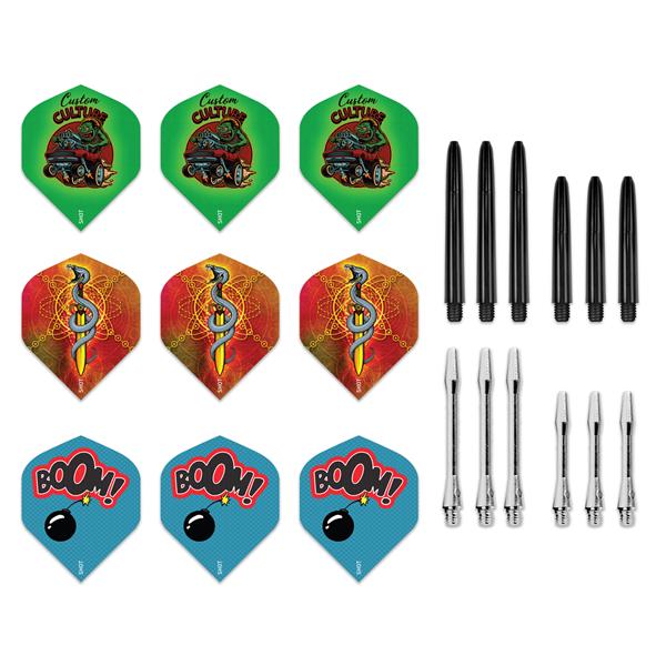 Grote foto shot value range tribal dart kit shot value range tribal dart kit sport en fitness darts