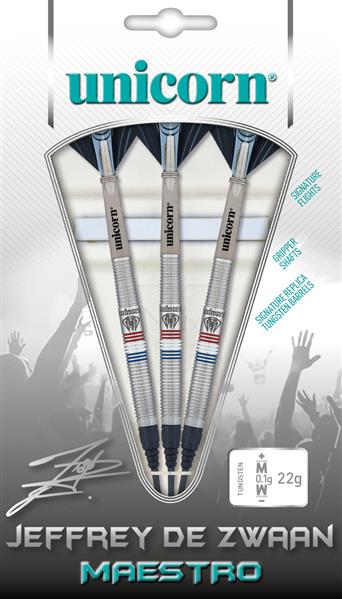 Grote foto softtip unicorn jeffrey de zwaan maestro phase 2 80 softtip unicorn jeffrey de zwaan maestro phase sport en fitness darts