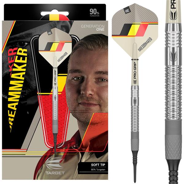 Grote foto softtip target dimitri van den bergh g1 90 softtip target dimitri van den bergh g1 90 21 gram sport en fitness darts