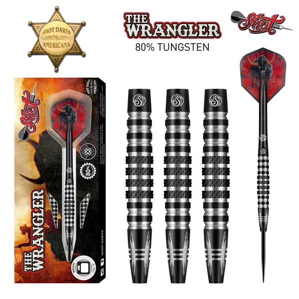 Grote foto shot americana the wrangler 80 shot americana the wrangler 80 25 gram sport en fitness darts