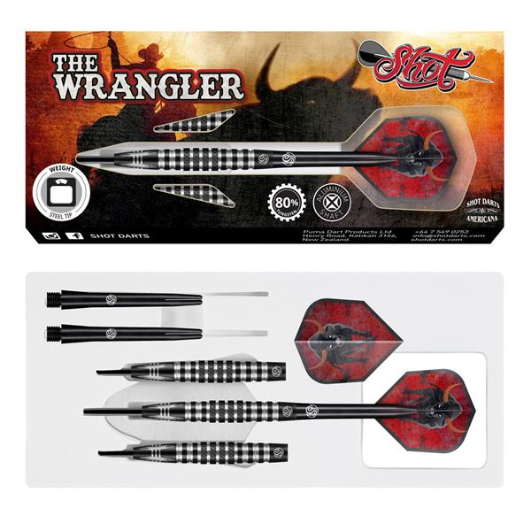 Grote foto shot americana the wrangler 80 shot americana the wrangler 80 25 gram sport en fitness darts