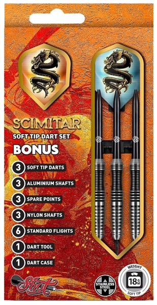 Grote foto shot value range scimitar softtip darts set shot value range scimitar softtip darts set sport en fitness darts