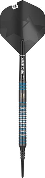 Grote foto softtip target adrian lewis black 90 18g softtip target adrian lewis black 90 18g sport en fitness darts