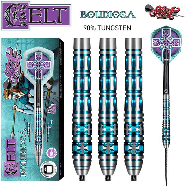 Grote foto shot celt boudicca 90 shot celt boudicca 90 26 gram sport en fitness darts