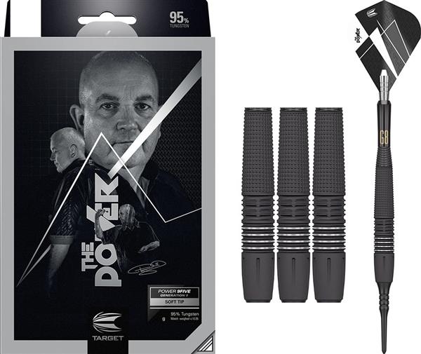 Grote foto softtip target phil taylor power 9five g8 95 st. phil taylor power 9five g8 95 20 gram sport en fitness darts