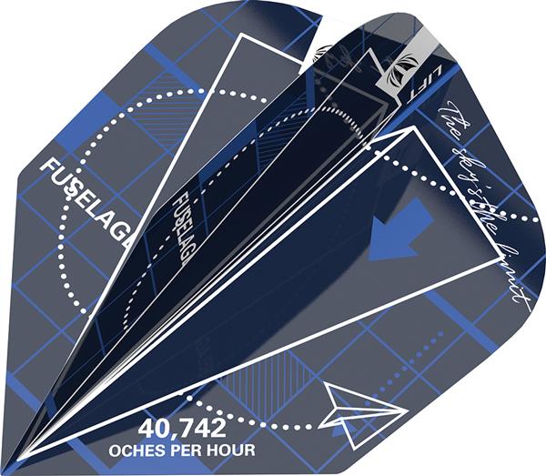 Grote foto target ultra pro blueprint blue std.6 target ultra pro blueprint blue std.6 sport en fitness darts