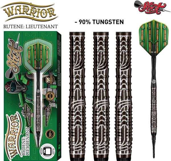 Grote foto softtip shot warrior 90 rutene st. warrior 90 rutene 20 gram sport en fitness darts