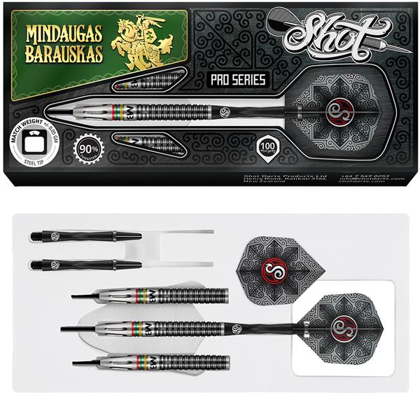 Grote foto shot pro series mindaugas barauskas 90 shot pro series mindaugas barauskas 90 sport en fitness darts