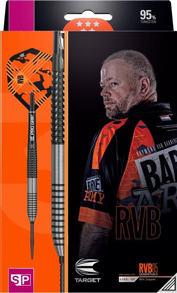 Grote foto target raymond van barneveld g3 rvb 95 swiss raymond van barneveld gen.3 rvb 95 swiss 25 gram sport en fitness darts