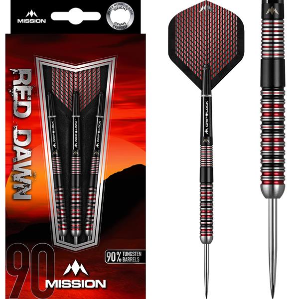 Grote foto mission red dawn 90 m1 red dawn 90 m1 22 gram sport en fitness darts
