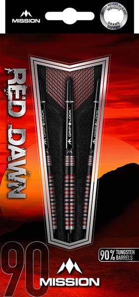 Grote foto softtip mission red dawn 90 m3 softtip mission red dawn 90 m3 sport en fitness darts