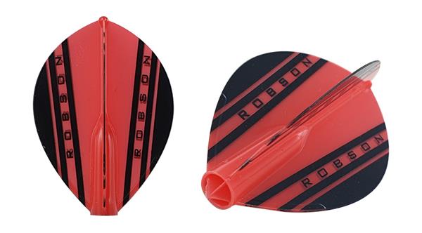 Grote foto robson plus flight pear v red robson plus flight pear v red sport en fitness darts