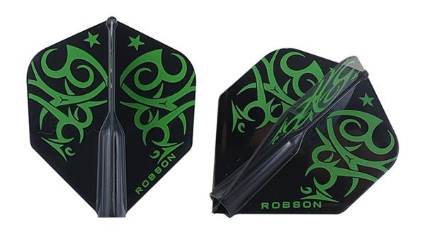 Grote foto robson plus flight std. tribe green robson plus flight std. tribe green sport en fitness darts