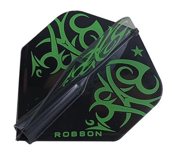 Grote foto robson plus flight std. tribe green robson plus flight std. tribe green sport en fitness darts