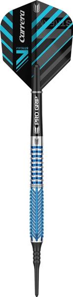 Grote foto softtip target carrera v stream v1 90 st. carrera v stream v1 90 20 gram sport en fitness darts