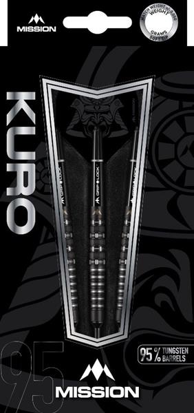 Grote foto softtip mission kuro 95 m3 st. kuro 95 m3 22 gram sport en fitness darts