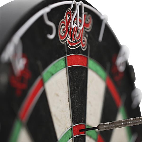 Grote foto shot outlaw bristle dartboard shot outlaw bristle dartboard sport en fitness darts