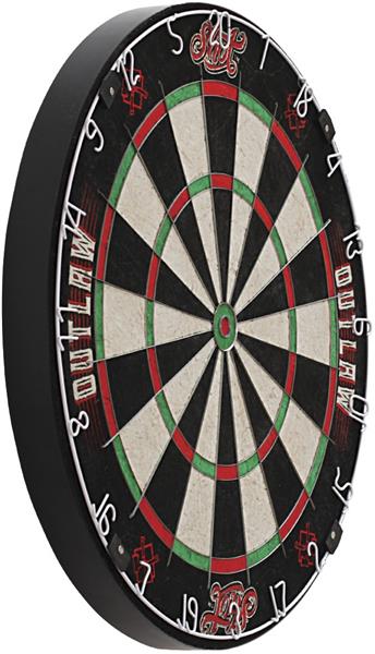 Grote foto shot outlaw bristle dartboard shot outlaw bristle dartboard sport en fitness darts