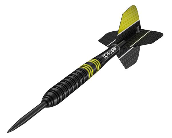 Grote foto target vapor8 black yellow 80 vapor8 black yellow 80 24 gram sport en fitness darts