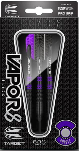 Grote foto target vapor8 black purple 80 vapor8 black purple 80 23 gram sport en fitness darts