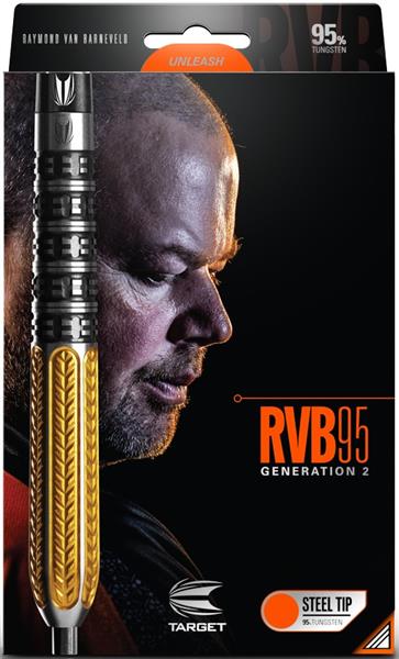 Grote foto target raymond van barneveld gen.2 rvb 95 raymond van barneveld gen.2 rvb 95 25 gram sport en fitness darts