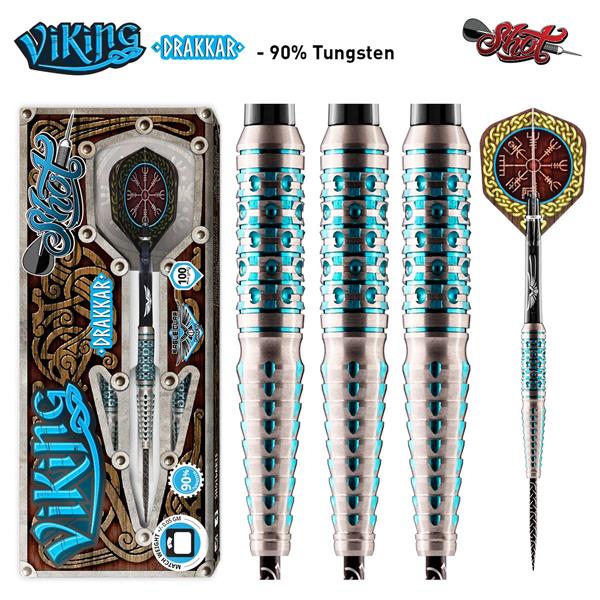 Grote foto shot viking drakkar 90 viking drakkar 90 27 gram sport en fitness darts