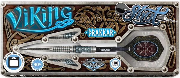 Grote foto shot viking drakkar 90 viking drakkar 90 27 gram sport en fitness darts