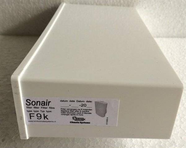 Grote foto sonair f origineel f9k filter inclusief filterhouder doe het zelf en verbouw luchtverdeeltechniek
