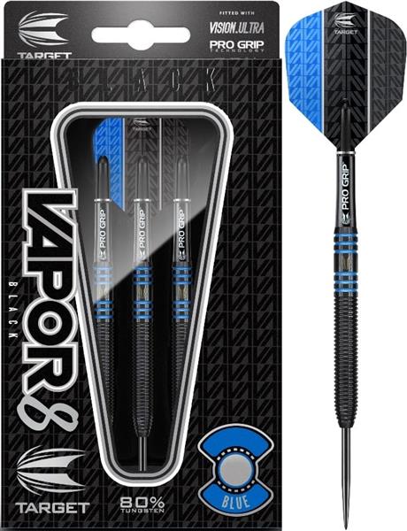 Grote foto target vapor8 black blue 80 vapor8 black blue 80 24 gram sport en fitness darts