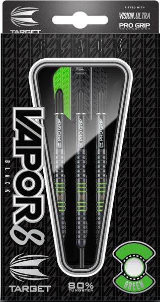 Grote foto target vapor8 black green 80 vapor8 black green 80 23 gram sport en fitness darts