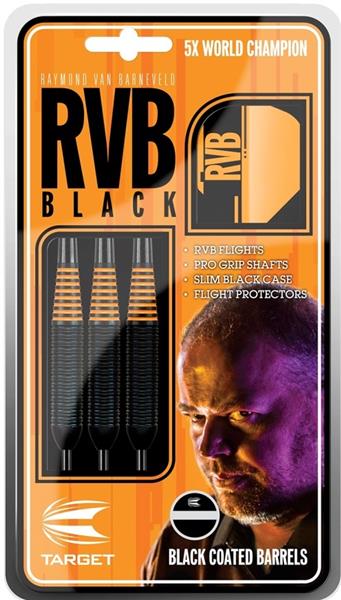 Grote foto target van barneveld rvb black brass van barneveld rvb black brass 24 gram sport en fitness darts