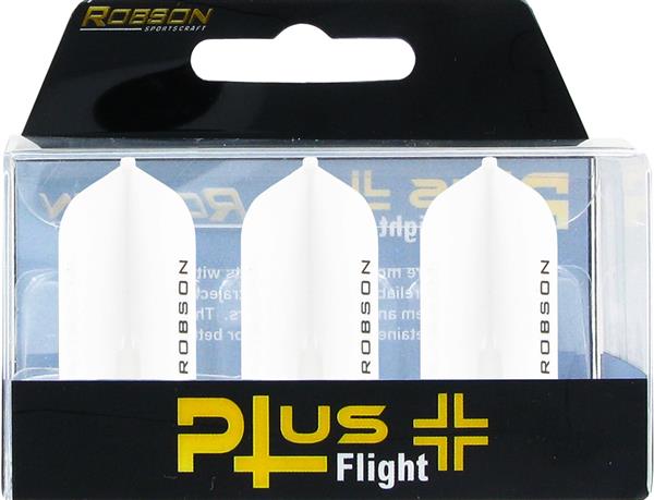 Grote foto robson plus flight slim white robson plus flight slim white sport en fitness darts