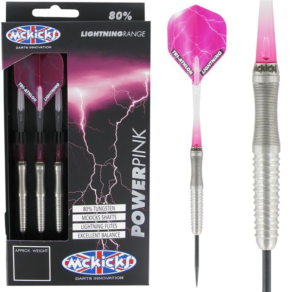 Grote foto mckicks power pink 80 power pink 80 26 gram sport en fitness darts