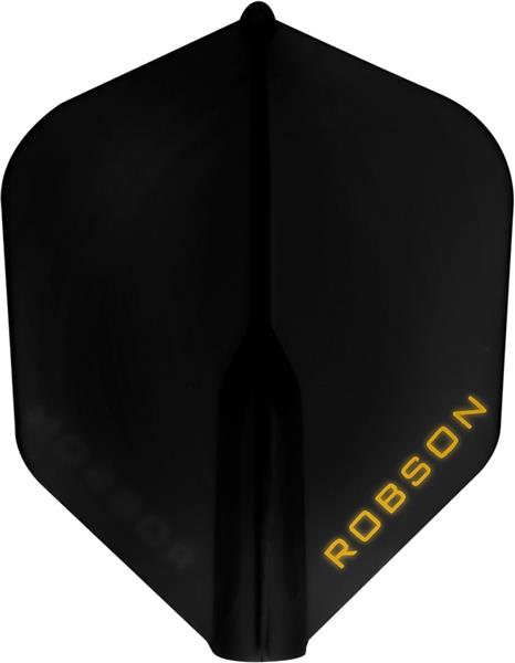 Grote foto robson plus flight std.6 black robson plus flight std.6 black sport en fitness darts