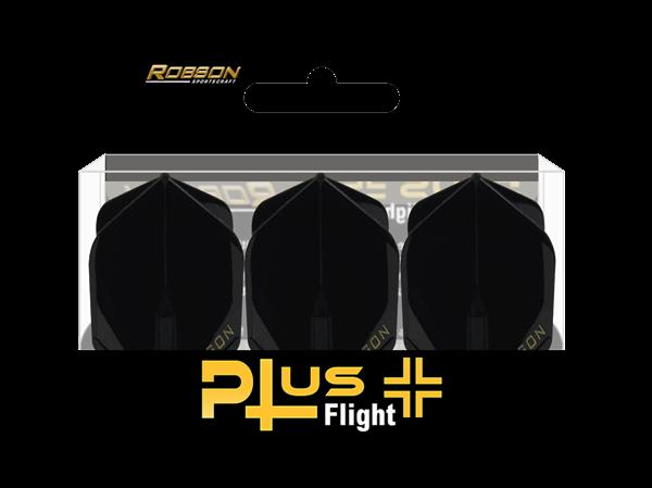 Grote foto robson plus flight std.6 black robson plus flight std.6 black sport en fitness darts