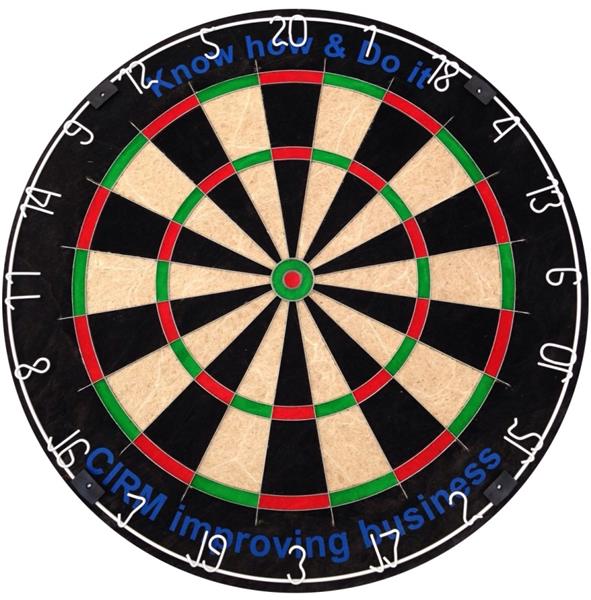 Grote foto customized dartboard with text customized dartboard with text sport en fitness darts