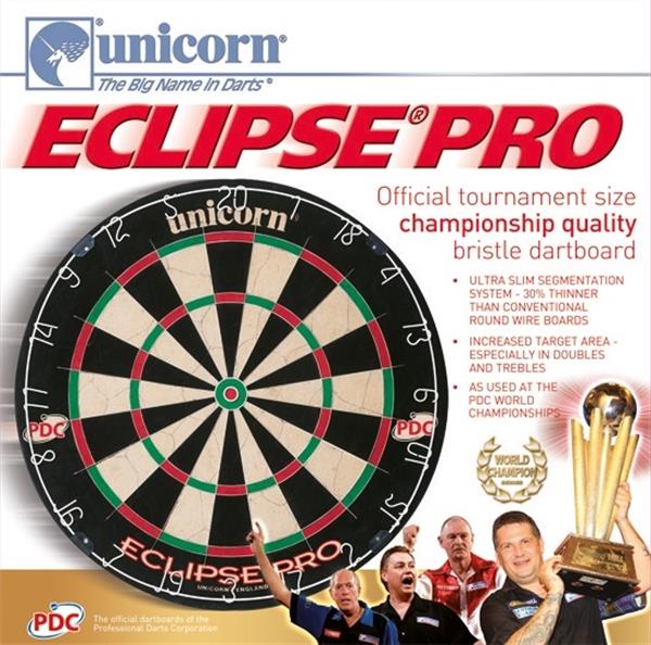 Grote foto unicorn eclipse pro dartboard unicorn eclipse pro dartboard sport en fitness darts