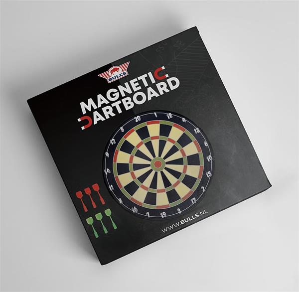 Grote foto bull magnetic dartboard bull magnetic dartboard sport en fitness darts