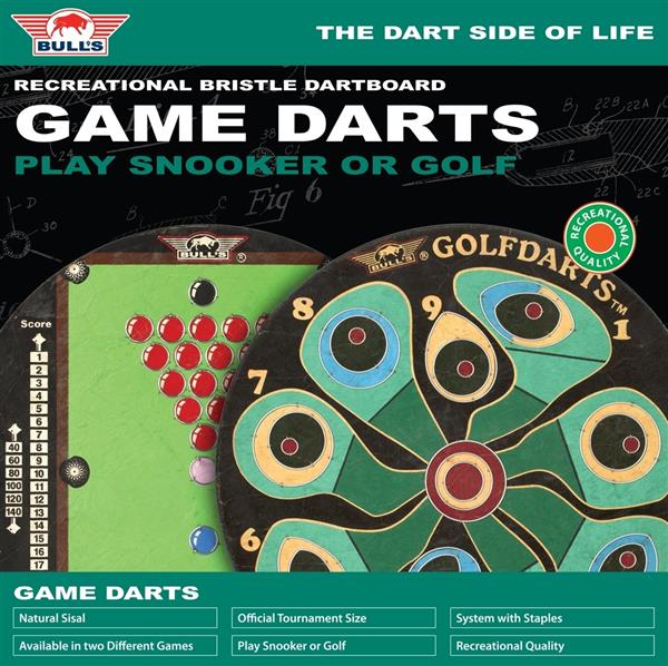 Grote foto bull game dartboard golf bull game dartboard golf sport en fitness darts