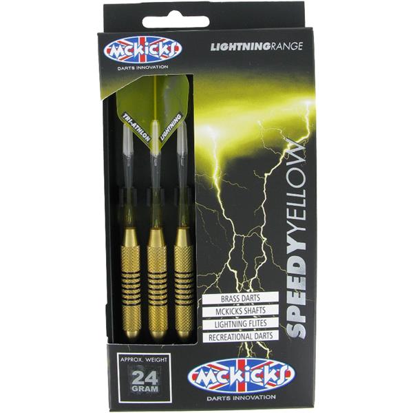 Grote foto mckicks speedy yellow 24 mckicks speedy yellow 24 sport en fitness darts