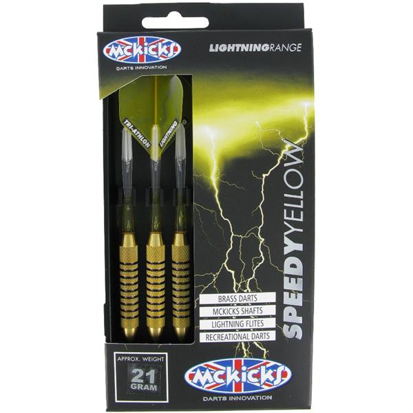 Grote foto mckicks speedy yellow 21 mckicks speedy yellow 21 sport en fitness darts